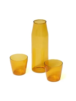 Nine Milk, set of 1 carafe + 2 glasses, grey fra><noscript><img width=