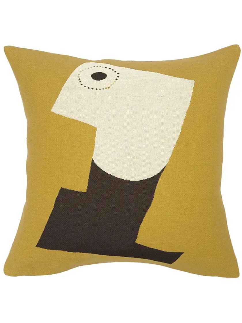 Poulin Design Miro Painting (Portrait) pude fra> Puder Og Plaider|Puder