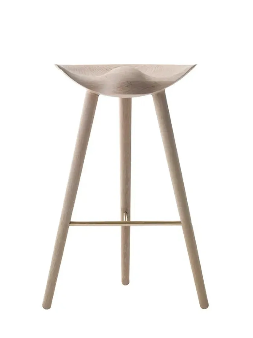 Audo Copenhagen ML42 Barstol 77 cm fra> Barstole