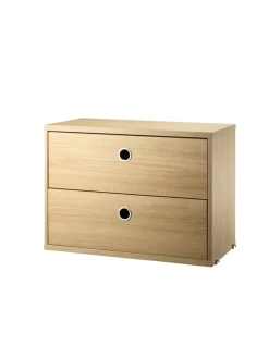 String Furniture Modul m. To Skuffer, B58 fra String><noscript><img width=