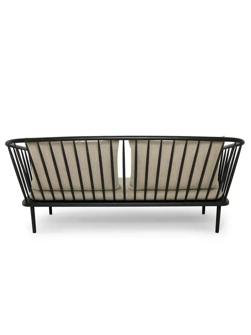 Mater Mollis sofa, sort eg og uld fra> Sofaer