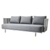 Cane-line Moments 3 pers. Sofa inkl. hynder fra> Udendørs Loungemøbler