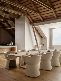 Fritz Hansen Monolit Dining Chair m. Keder fra> Spisebordsstole