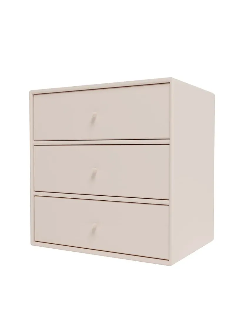 Montana Mini 1007 Modul m. Tre Skuffer> Reoler