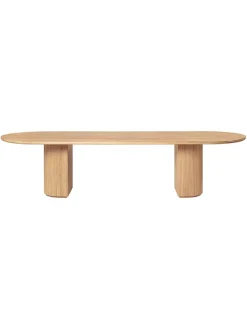 GUBI Moon Spisebord Elliptical 290x105 fra> Spiseborde