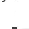 Fritz Hansen MS011 Gulvlampe, sort PVD fra> Gulvlamper|Spots