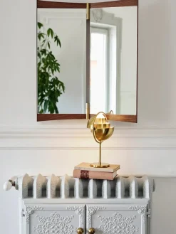 GUBI Multi-Lite Portable Bordlampe, krom/hvid fra><noscript><img width=