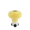 raawii Mushroom Vase, yellow/blue fra> Vaser