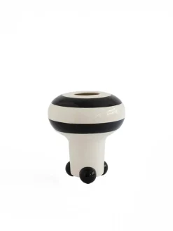 raawii Mushroom Vase, yellow/blue fra> Vaser