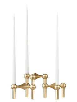 STOFF Nagel Nagel Lysestage, sort fra><noscript><img width=