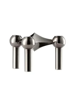 STOFF Nagel Nagel Lysestage, sort fra><noscript><img width=
