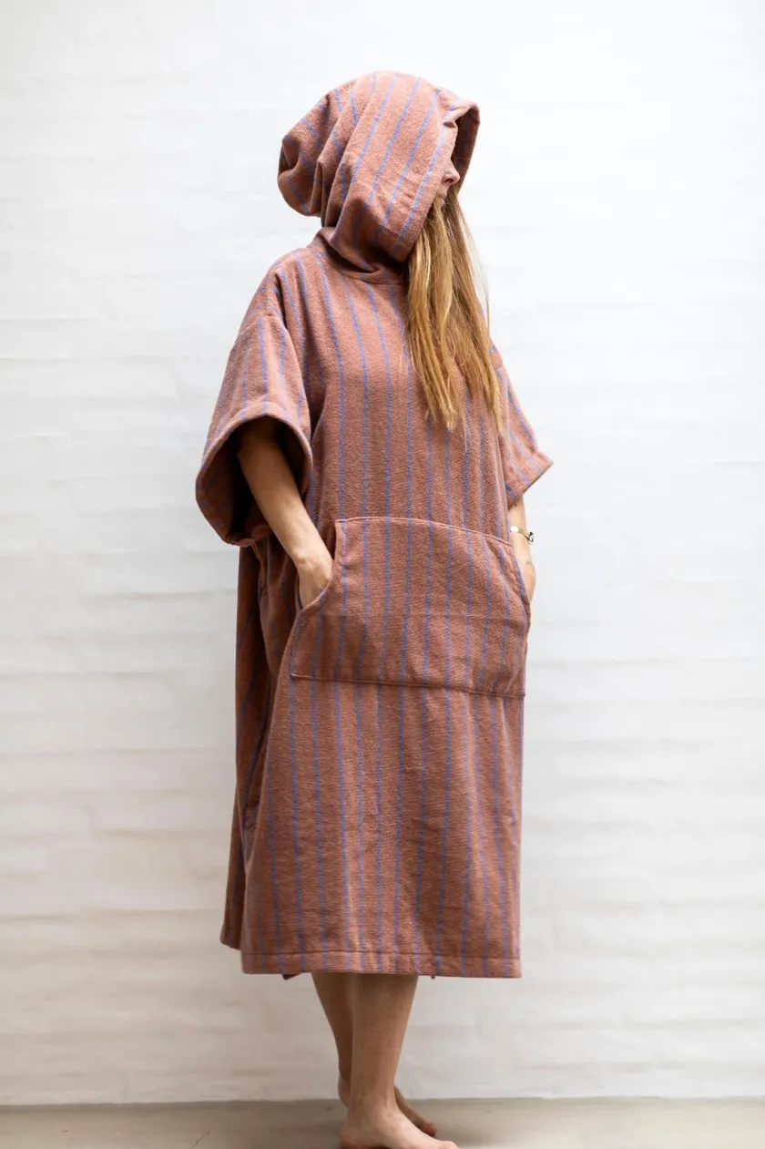Bongusta Naram Hoodie, camel & ultramarine fra> Gaver Til Hende|Tøj