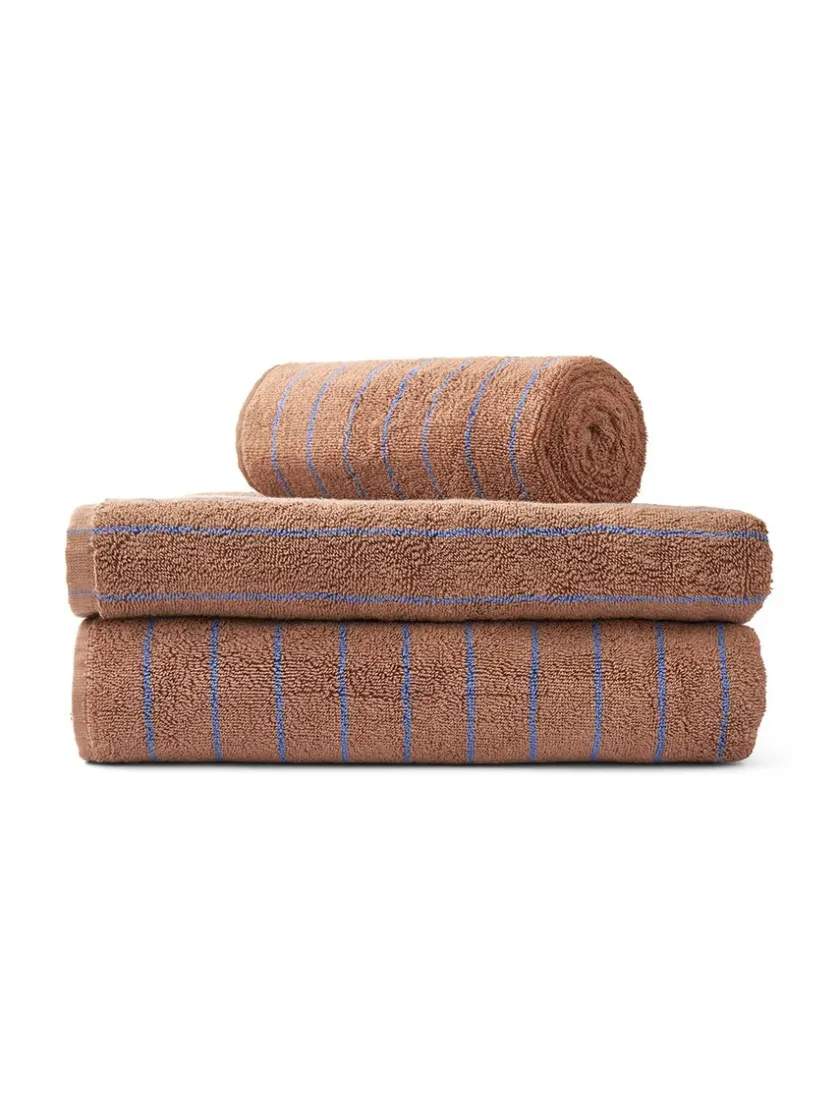 Bongusta Naram towel - Blush fra> Badeværelsestekstiler