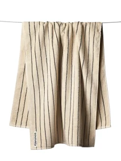 Bongusta Naram towel - Camel & Ultramarine blue fra><noscript><img width=