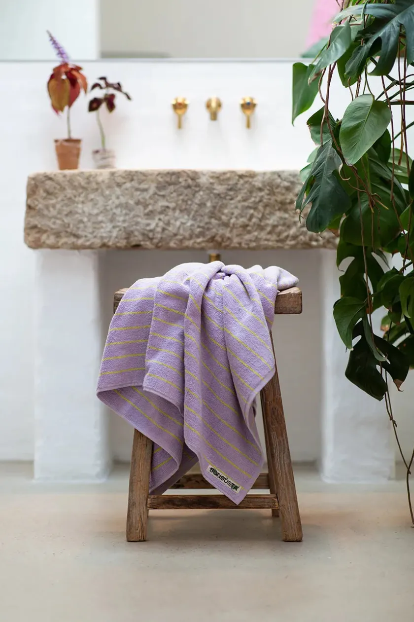 Bongusta Naram towel - Vanilla fra> Badeværelsestekstiler