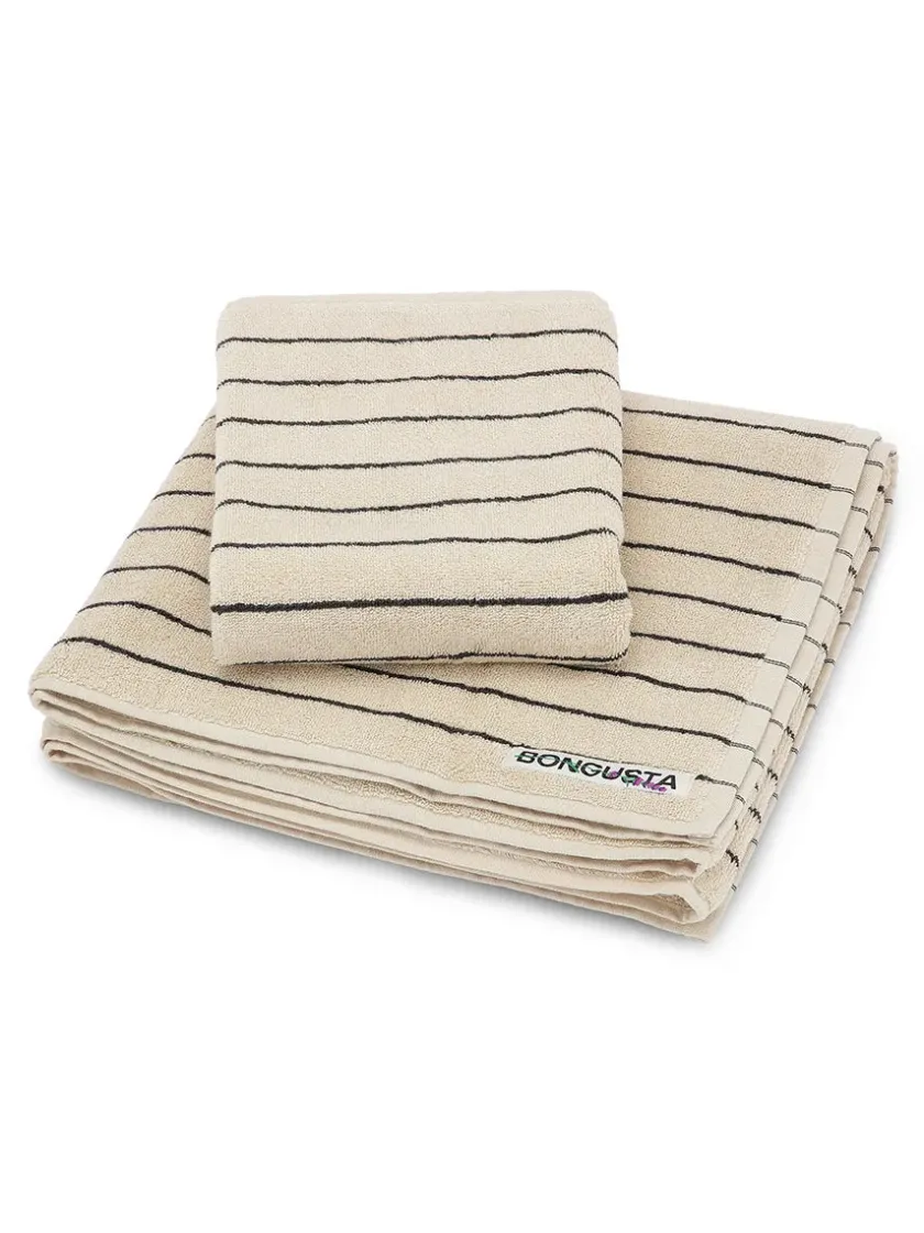 Bongusta Naram towel - Vanilla fra> Badeværelsestekstiler
