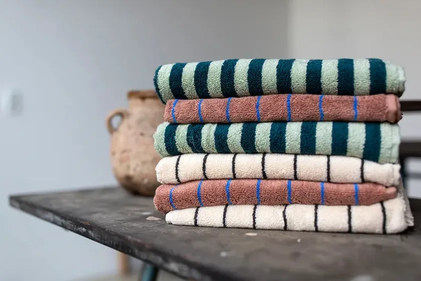 Bongusta Naram towel - Vanilla fra> Badeværelsestekstiler