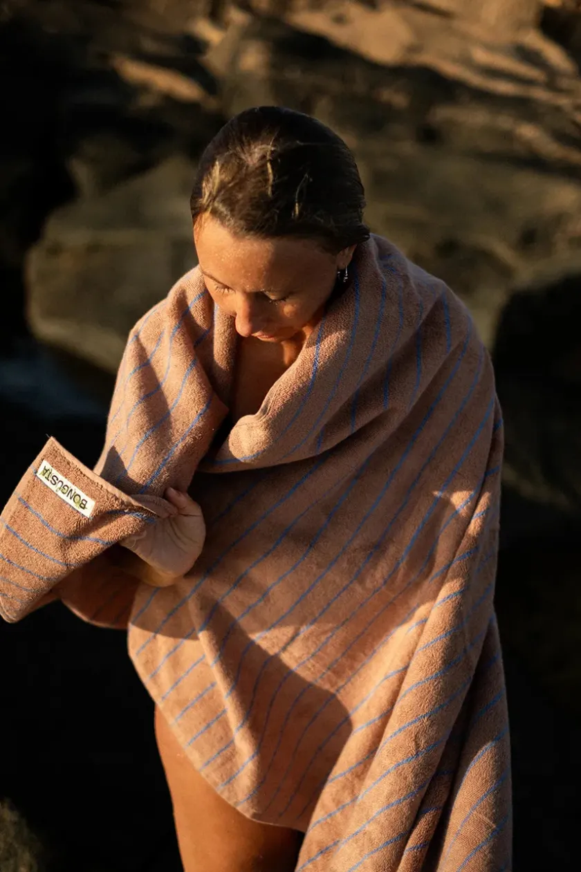 Bongusta Naram towel - Vanilla fra> Badeværelsestekstiler