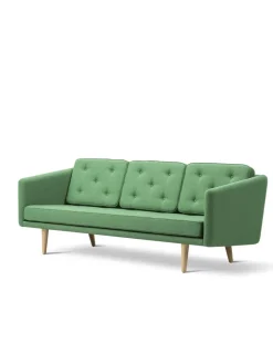 Fredericia Furniture No. 1 Sofa 3-personer, re-wool af Børge Mogensen><noscript><img width=