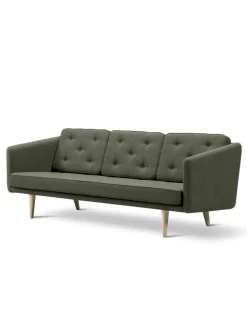 Fredericia Furniture No. 1 Sofa 3-personers, Fiord af Børge Mogensen><noscript><img width=