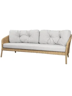 Cane-line Ocean 3-pers. Sofa, flat weave fra> Udendørs Loungemøbler