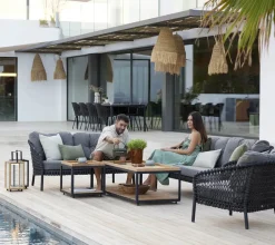 Cane-line Ocean 3-pers. Sofa, soft rope fra> Udendørs Loungemøbler