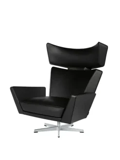 Fritz Hansen Oksen Lænestol af Arne Jacobsen> Lænestole