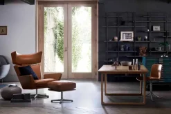 Fritz Hansen Oksen Lænestol af Arne Jacobsen><noscript><img width=