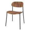 Stellar Works Ori Dining Chair, walnut fra> Spisebordsstole