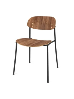 Stellar Works Ori Dining Chair, walnut fra> Spisebordsstole