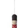 Maileg Ornament Garder, rød fra> Juletræspynt