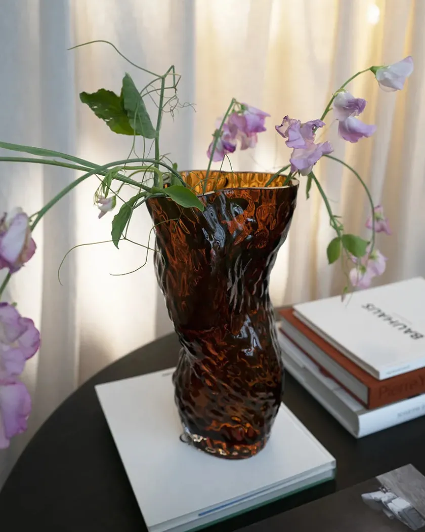 Hein Studio Ostrea Vase, klart glas fra> Gaver Til Hende|Vaser