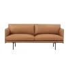 Muuto Outline 2 pers. sofa fra> Sofaer