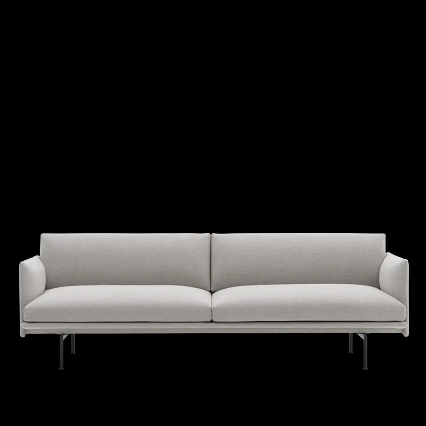 Muuto Outline 3 pers. sofa fra> Sofaer