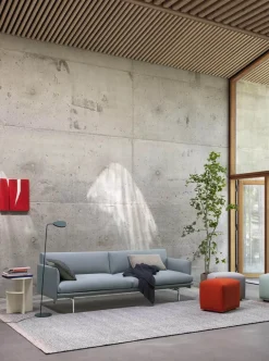 Muuto Outline 3 pers. sofa fra><noscript><img width=