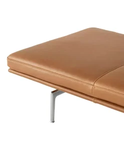 Muuto Outline Daybed, cognac leather fra><noscript><img width=