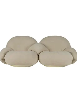 GUBI Pacha Sofa 2-seater w. Armrests and Middle fra> Sofaer