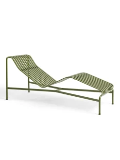 HAY Palissade Chaise Longue, olive fra> Solvogne/Liggestole