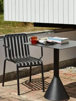 HAY Palissade Cone Table, 65x65/anthracite fra> Haveborde