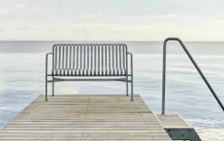 HAY Palissade Dining Bench, sky grey fra><noscript><img width=