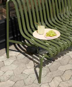 HAY Palissade Dining Bench uden armlæn, antracit fra><noscript><img width=