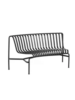HAY Palissade Park Dining Bench, in, sky grey fra> Havebænke