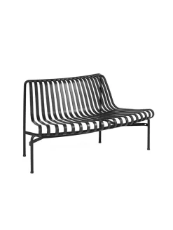 HAY Palissade Park Dining Bench, out, olive fra> Havebænke