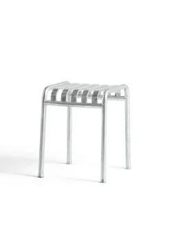 HAY Palissade Stool, hot galvanised fra> Udendørs Loungemøbler|Havestole