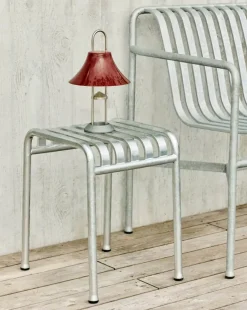 HAY Palissade Stool, hot galvanised fra> Udendørs Loungemøbler|Havestole