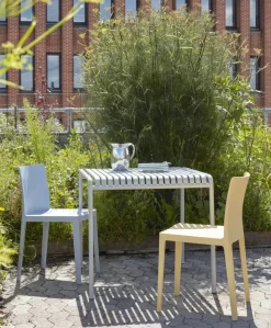 HAY Palissade Table 90x82, sky grey fra><noscript><img width=