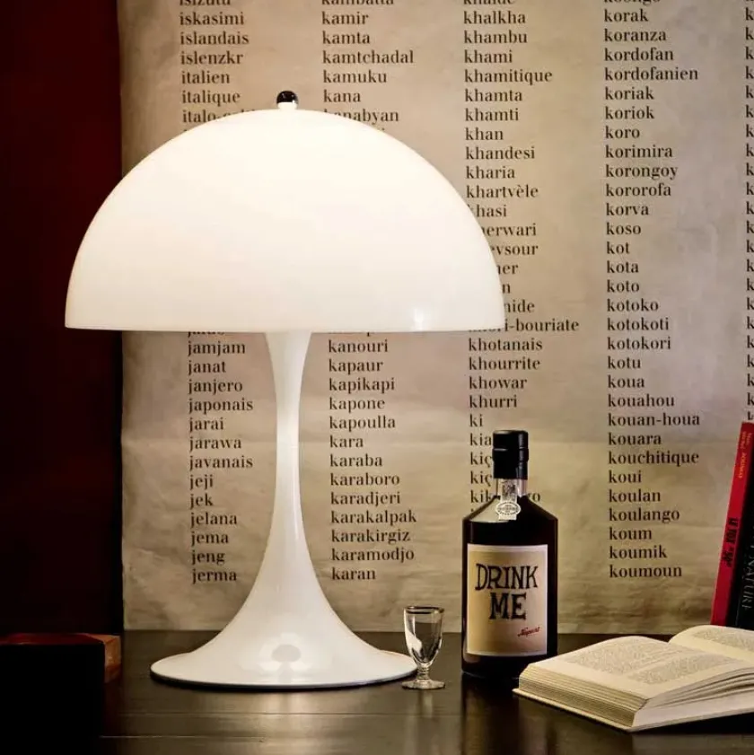 Louis Poulsen Panthella 400 bordlampe af Verner Panton> Spots
