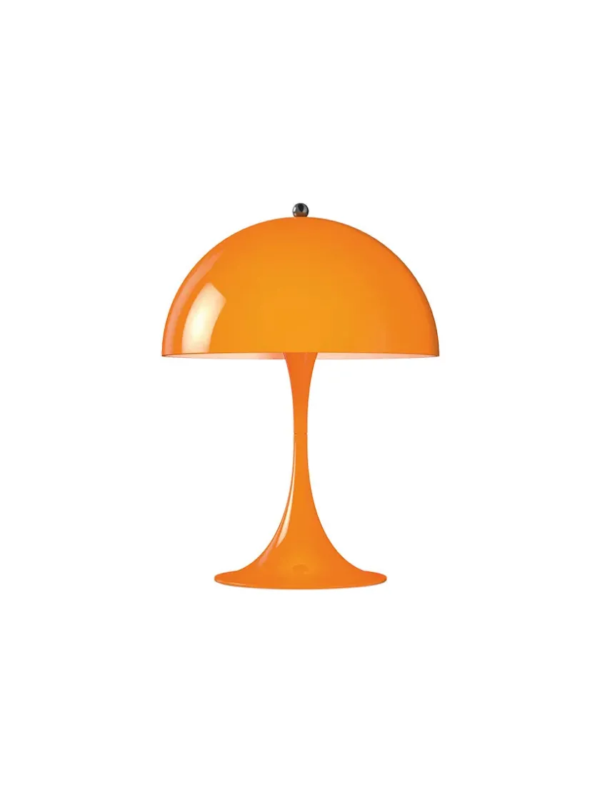 Louis Poulsen Panthella 250 bordlampe, koral af Verner Panton> Spots