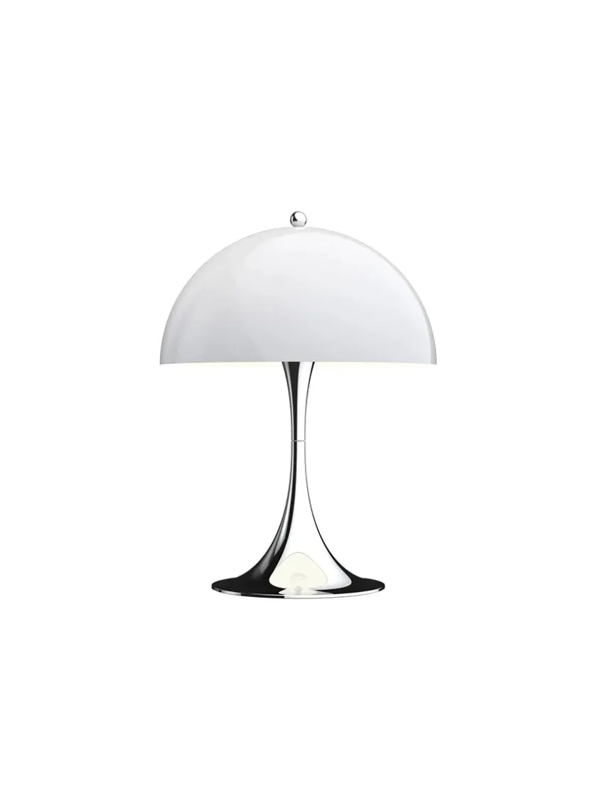 Louis Poulsen Panthella 250 bordlampe, krom af Verner Panton> Spots