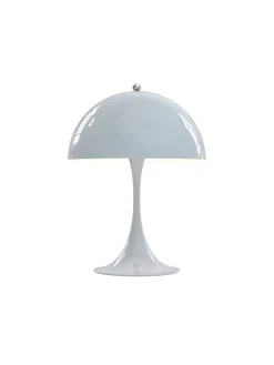 Louis Poulsen Panthella 250 bordlampe, pale blue af Verner Panton> Spots